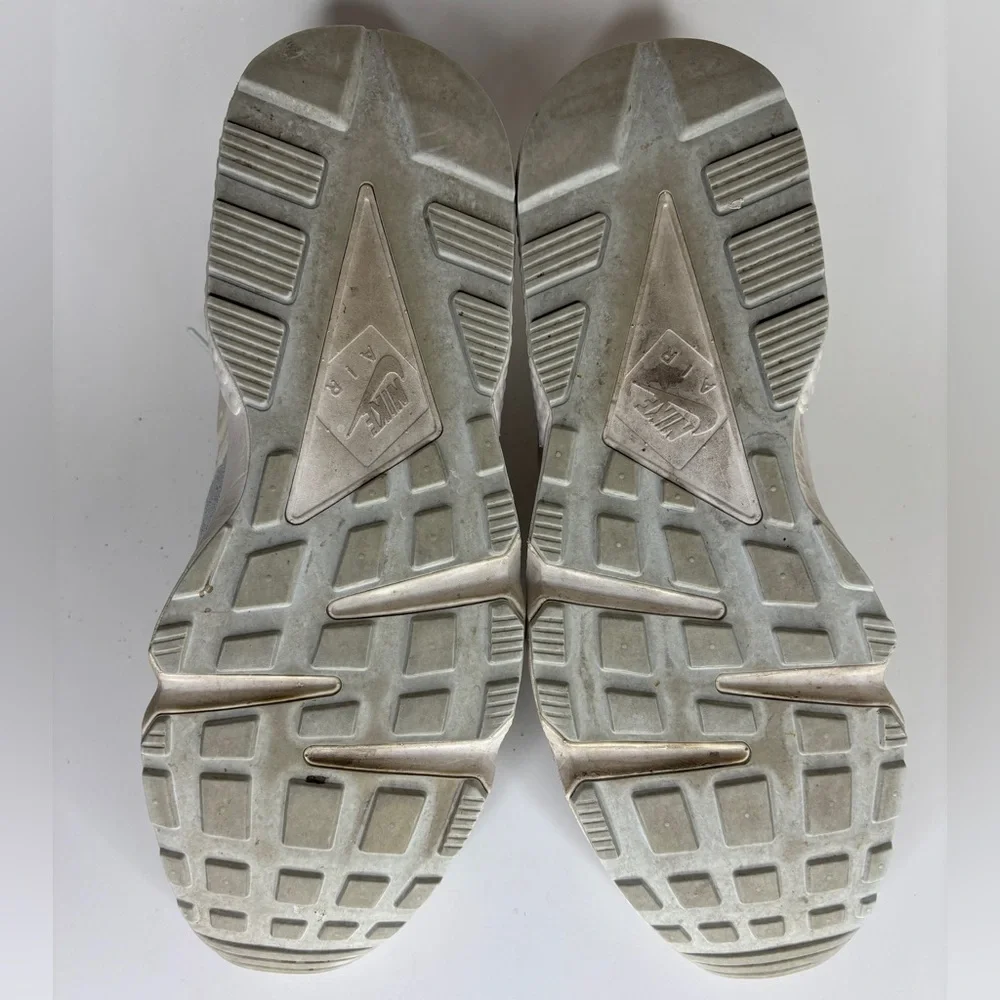 Nike Air Huarache Runner Summit White Platinum DZ3306-100 Mens Size 11.5 Shoes - Picture 15 of 16
